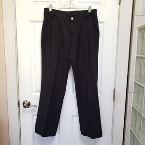 Calvin Klein Charcoal Gray Highline Adjustable Waist Dress Pants